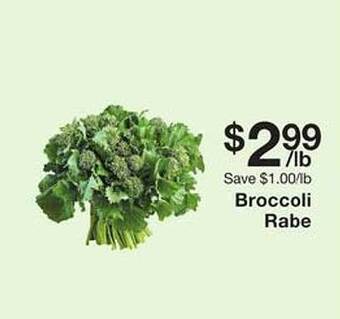 Fairway Store Market Broccoli rabe offer