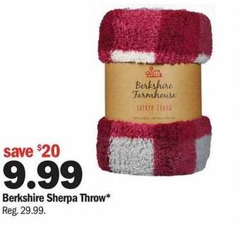 Meijer Berkshire sherpa throw offer