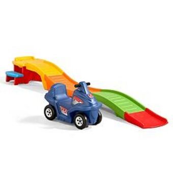 Kohl's Step2 blue flash up & down roller coaster ride-on toy offer
