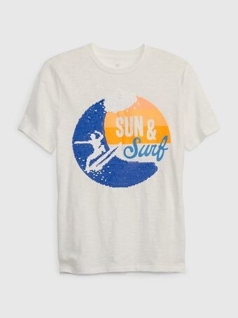 Gap Kids interactive graphic t-shirt offer