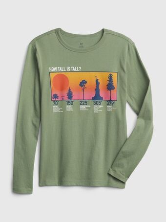 Gap Kids 100% organic cotton graphic t-shirt offer