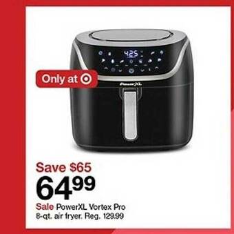 Target Powerxl vortex pro 8-qt air fryer offer