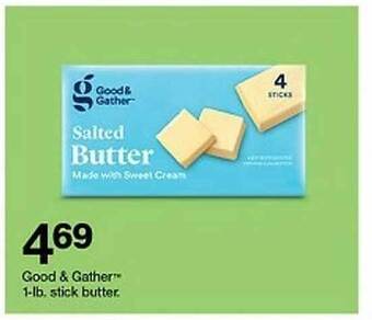 Target Good & gather 1-lb stick butter offer