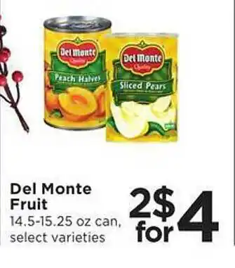 SHOPPERS Del monte fruit offer