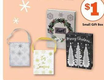 Family Dollar Small gift box offer