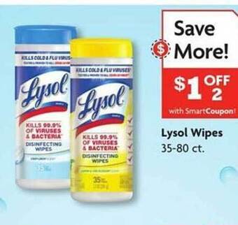 Family Dollar Lysol wipes offer