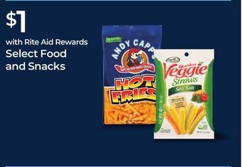 Rite Aid Select food and snacks offer