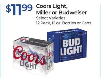 Rite Aid Coors light, miller or budweiser offer