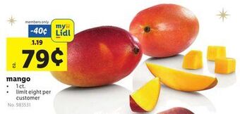 Lidl Mango offer