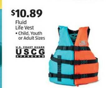 Aldi Fluid Life Vest offer