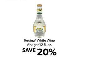 Commissary Regina® White Wine Vinegar 12 Fl. Oz. offer