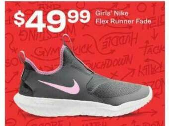 Academy Girls' Nike Flex Runner Fade offer