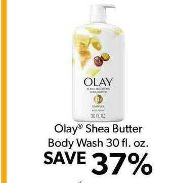 Commissary Olay®Shea Butter Body Wash 30 Fl. Oz. offer