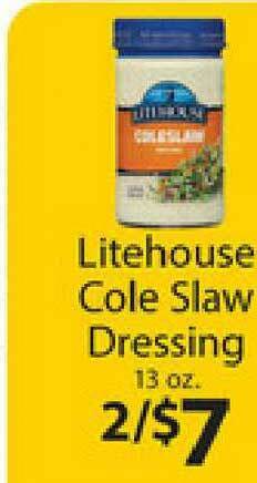 Supermercado Nuestra Familia Litehouse Cole Slaw Dressing offer