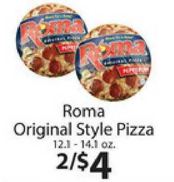 Supermercado Nuestra Familia Roma Original Style Pizza offer