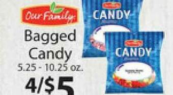 Supermercado Nuestra Familia Our Family Bagged Candy offer