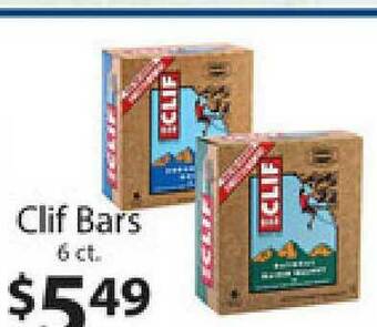 Supermercado Nuestra Familia Clif Bars offer