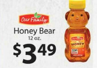 Supermercado Nuestra Familia Our Family Honey Bear offer