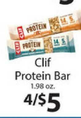 Supermercado Nuestra Familia Clif Protein Bar offer