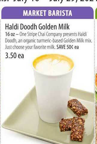 Market of Choice Haldi Doodh Golden Milk offer