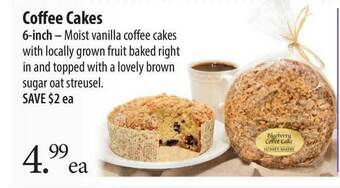 Market of Choice Coffee Cakes offer