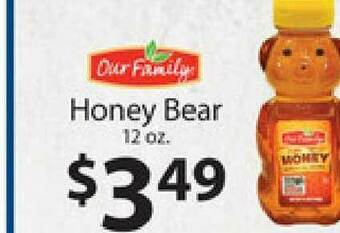 No Frills Supermarkets Our Family Honey Bear offer