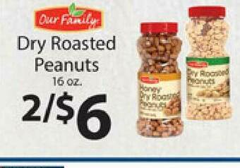 No Frills Supermarkets Our Family Dry Roasted Peanuts offer