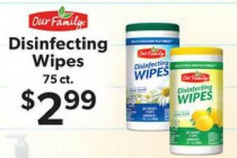 Our Family Disinfecting Wipes