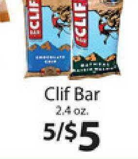 No Frills Supermarkets Clif Bar offer
