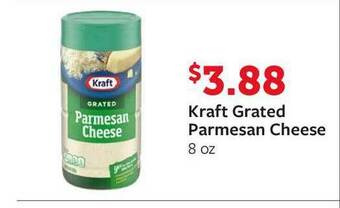 Fareway Kraft Grated Parmesan Cheese offer