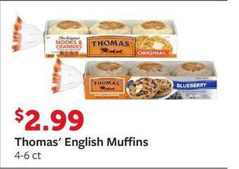 Fareway Thomas' English Muffins offer
