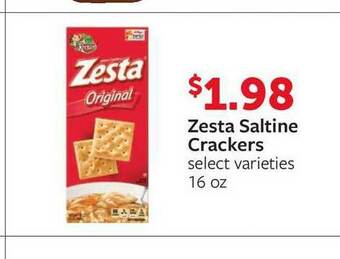 Fareway Zesta Saltine Crackers offer