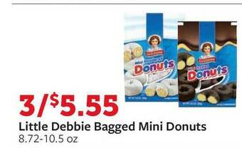 Fareway Little Debbie Bagged Mini Donuts offer
