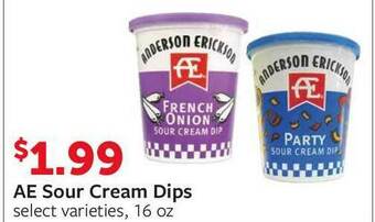 Fareway AE Sour Cream Dips offer