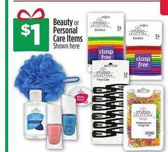 Dollar General Beauty or personal care items offer