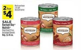 Dollar General Rachael ray nutrish dog food offer