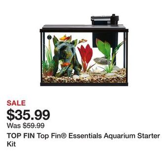 Petsmart Top fin® essentials aquarium starter kit offer