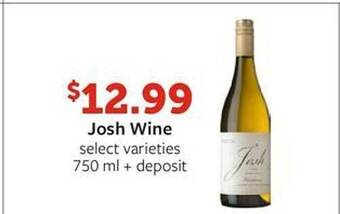 Fareway Josh wine offer