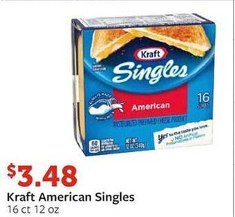 Fareway Kraft american singles offer