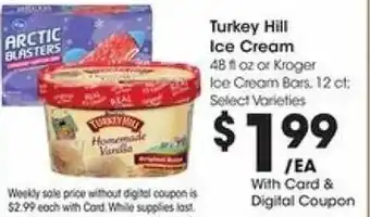 Fry's Turkey Hill Ice Cream offer