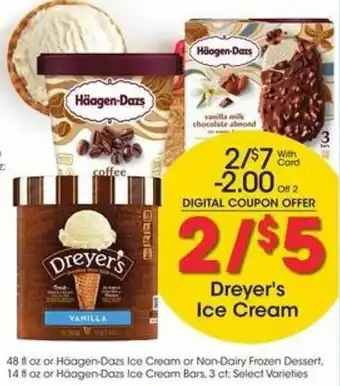 Fry's Dreyer's Ice Cream offer