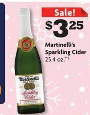 Family Dollar Martinelli's sparkling cider offer