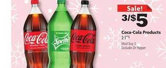Family Dollar Coca-cola products offer