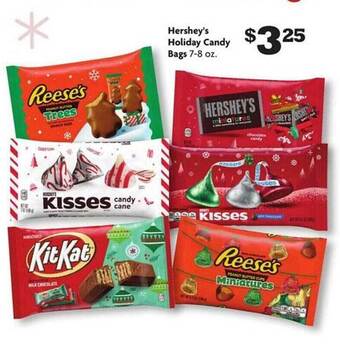 Family Dollar Hershey's holiday candy bags offer