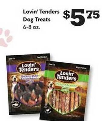 Family Dollar Lovin' tenders dog treats offer