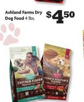 Family Dollar Ashland farms dry dog food offer