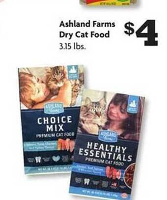 Family Dollar Ashland farms dry cat food offer