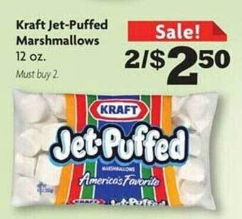 Family Dollar Kraft jet-puffed marshmallows offer