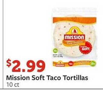 Fareway Mission soft taco tortillas offer