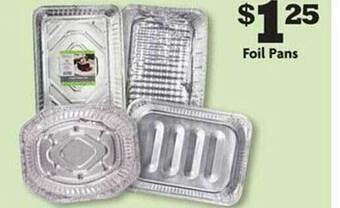 Family Dollar Foil pans offer